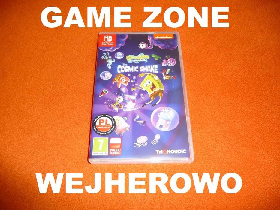 SpongeBob Kanciastoporty Cosmic Shake Nintendo Switch + Lite + Oled