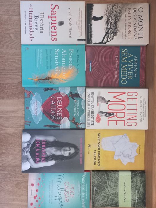 Diversos livros de varios autores e categorias