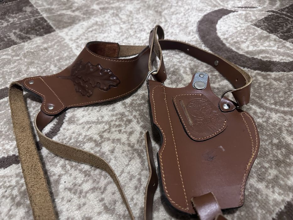 Кожанная кобура пистолетная ПМ “Savage”