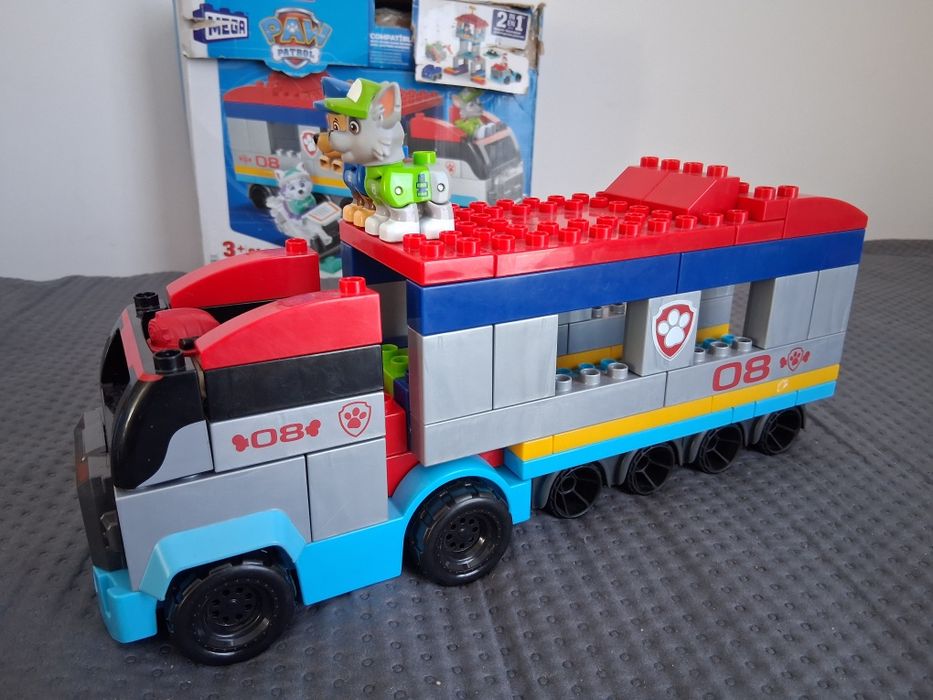Zestaw klocków Psi Patrol Patrolowiec Mega Bloks Chase