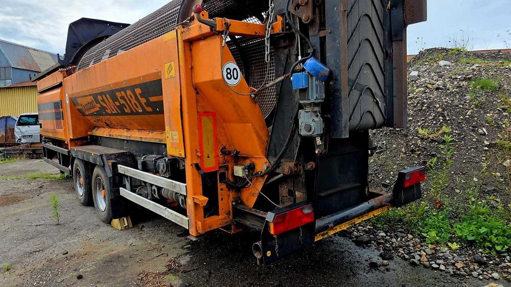 Doppstadt 518 E przesiewacz mobilny elektryczny