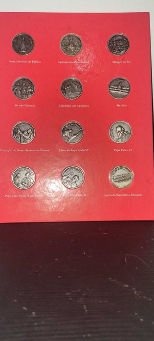 Coleção de Medalhas Santuário de Fátima