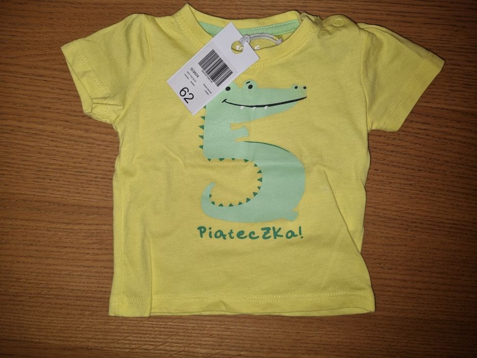 Koszulki , T-shirty 62/ 5 sztuk + 2 gratis
