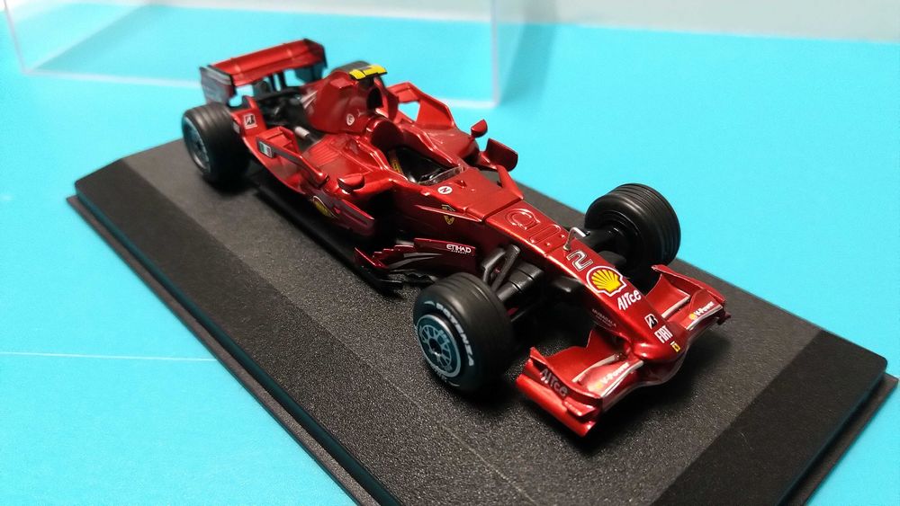 Ferrari F2008 #2 Felipe Massa - Vice Campeão F1 2008 - Atlas 1/43