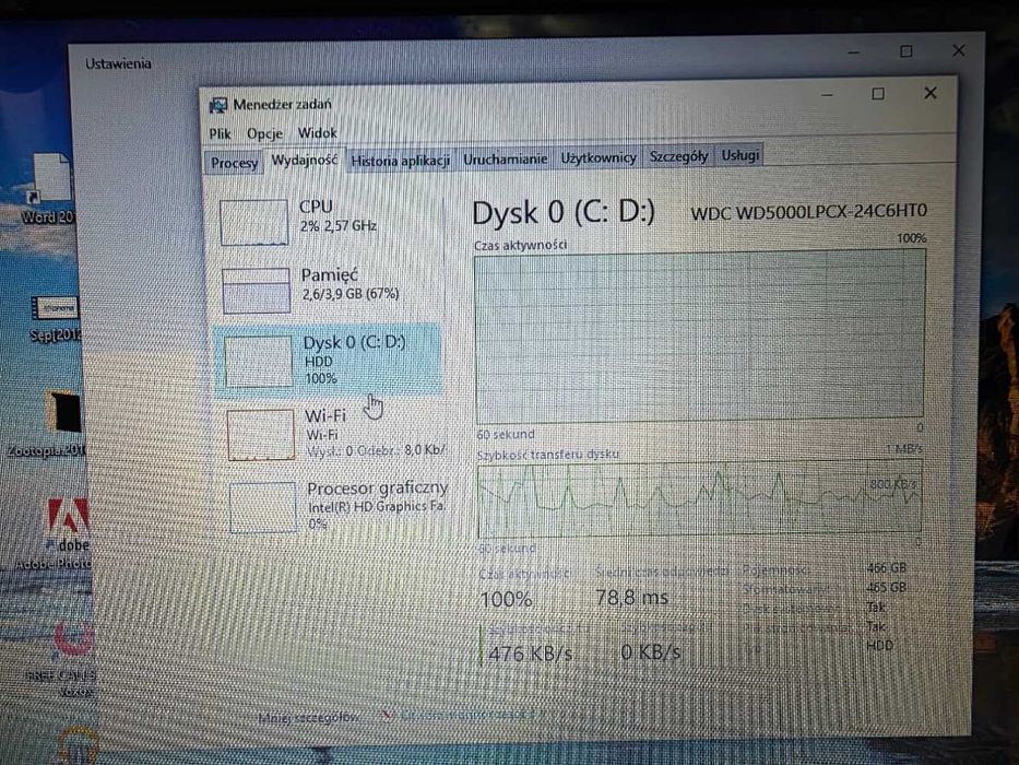 Laptop Lenovo G50-70 - w pełni sprawny, zdrowa bateria, ekran, Windows 10