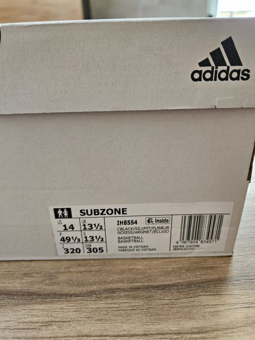 Adidas Subzone Basketball roz EU 47 US 14