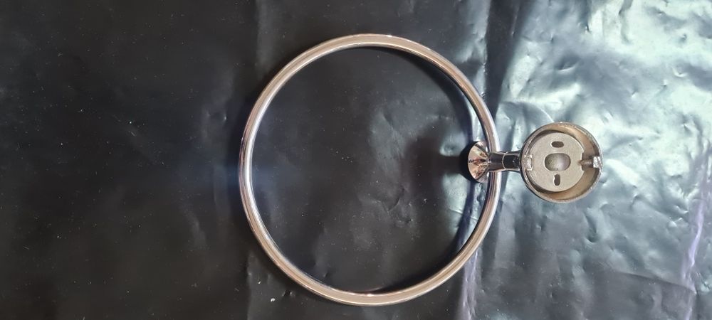 Suporte toalhas Argola d18,5 cromado