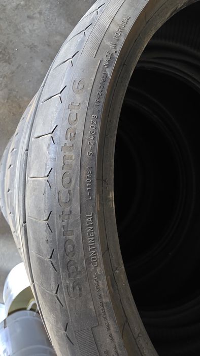 4 Pneus Continental SportContact 6 - 245/30 ZR20 90Y (Março 2024)