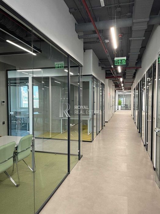 Оренда офісу 1830 м² у центрі Києва БЦ В+ Ремонт, меблі, генератор, серверна, бомбосховище, паркінг