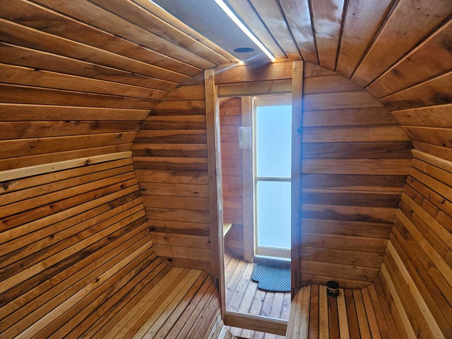 Sauna 6 os. 4mx2,1m