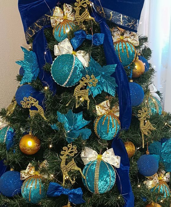 Великі новорічні кулі шари  12 см