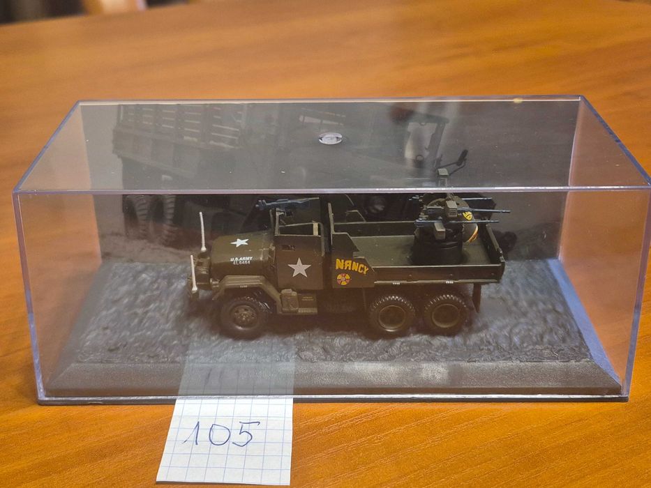 czołgi-deAgostini-PANZER SAMMLUNG/nr105-M35 A Gun Track (Vietnam)-1968