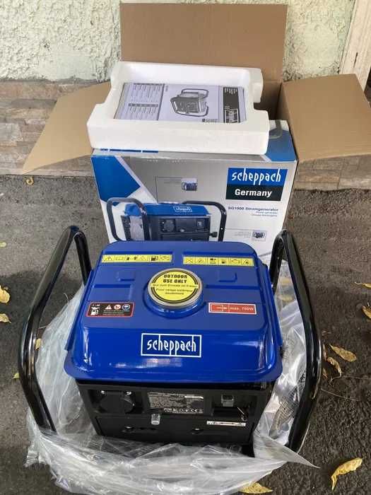 Бензиновий генератор Scheppach Sg 1000 німецький бренд