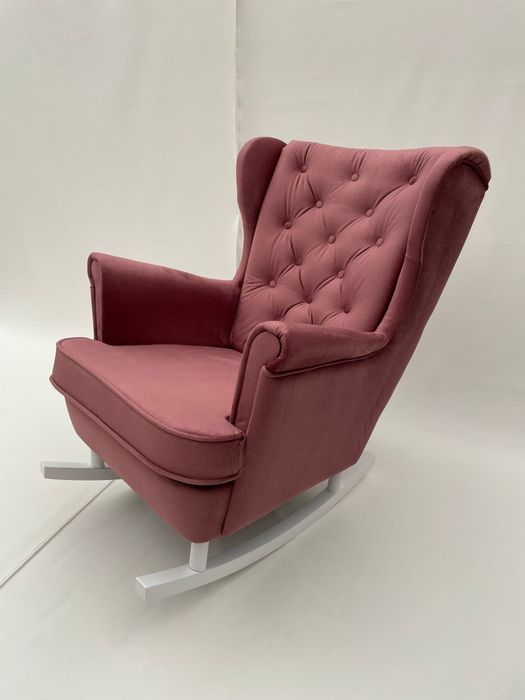 Fotel Uszak bujak skandywski w każdej tkaninie wybranej przez klienta