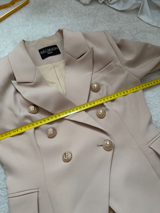 Marynarka Balmain bezowa M