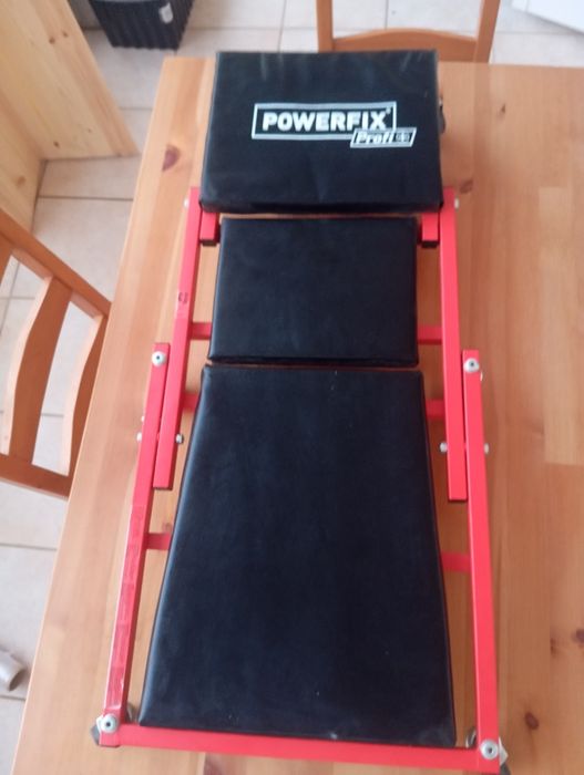Carrinho Maca  e Banco de Mecânica Powerfix Profi+