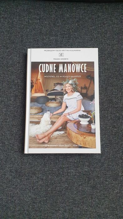 książka z autografem „Cudne Manowce” Magda Grzebyk