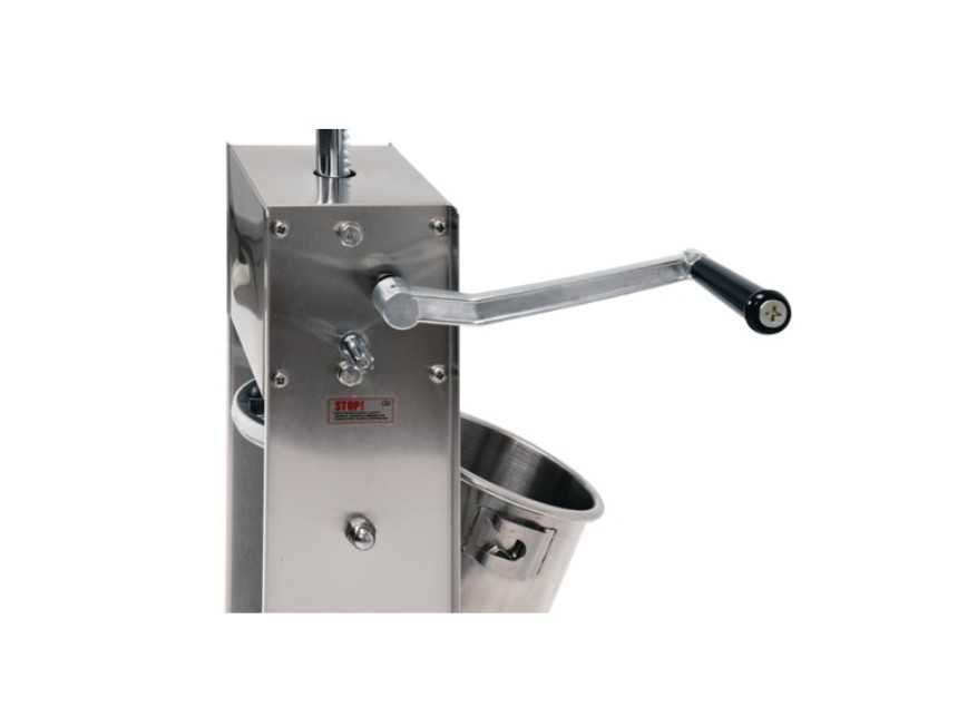 5L NAJLEPSZA NADZIEWARKA do Kiełbas Dysze: 16, 22, 32, 38 mm NOWA