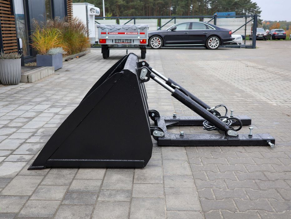 Łyżka karbowana na wózek widłowy hydrauliczna różne szerokości 1 - 2 m