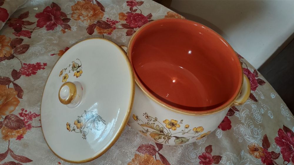 Кастрюля глиняна, кераміка