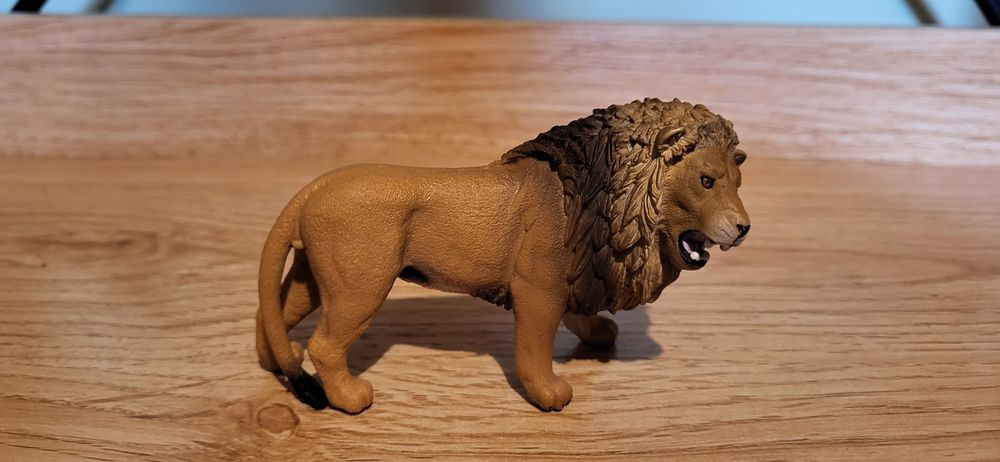 Schleich lew figurki zwierząt model z 2014 r.