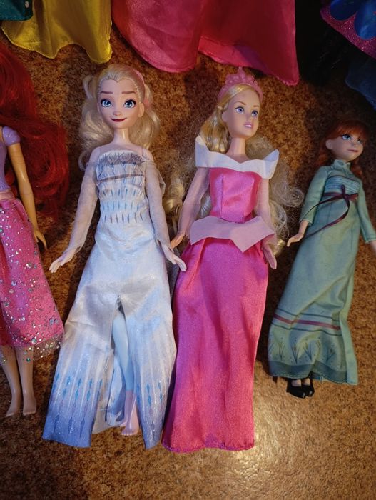 Zestaw lalek Barbie księżniczki Disney