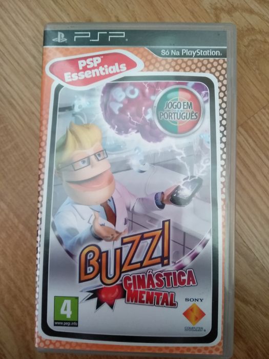 Jogo PSP Buzz Ginástica Mental