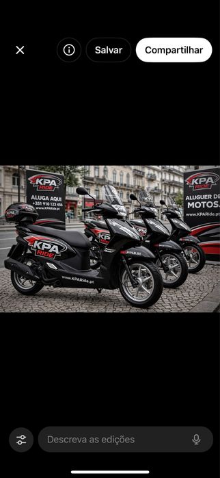 Aluguer de scootert