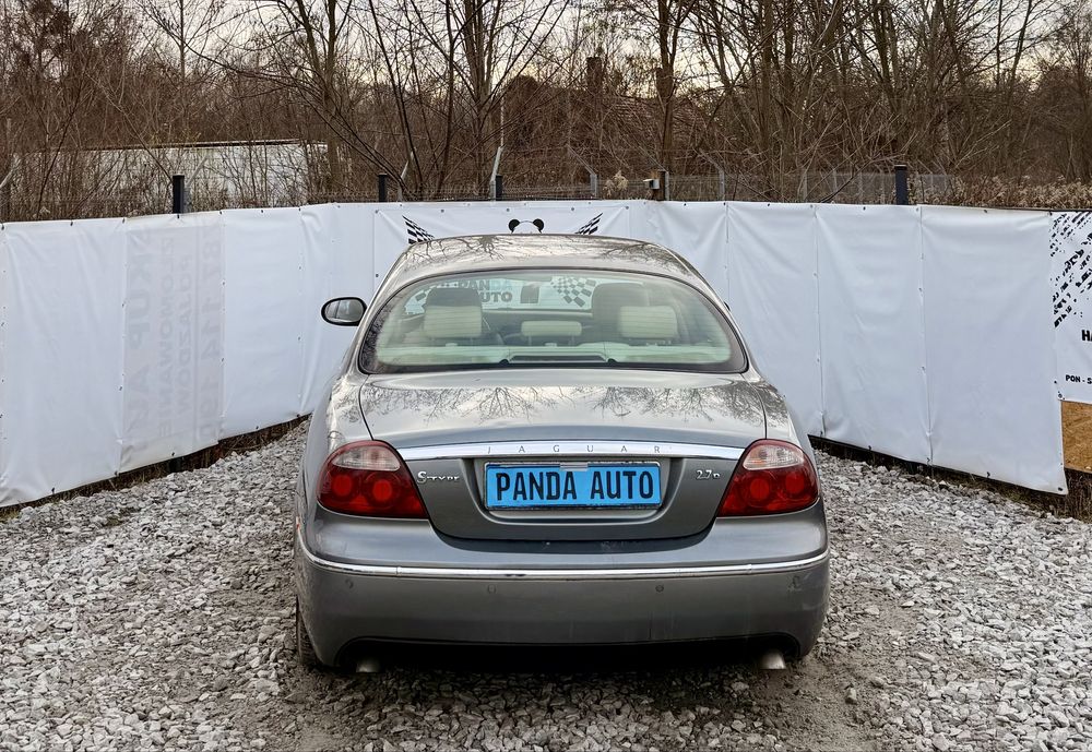 Jaguar S-Type 2.7D ~ Automat ~ Klima ~ Lift ~ Skóry ~ 2007 ~ Alu