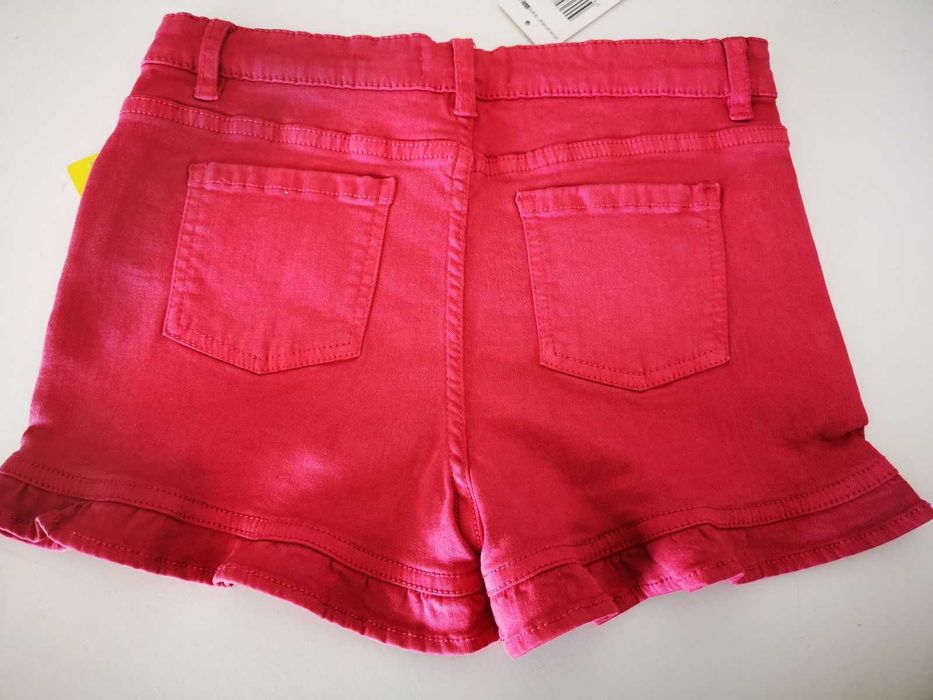 Calções de ganga rosa velho - ZY - 11-12 anos - NOVOS com etiqueta