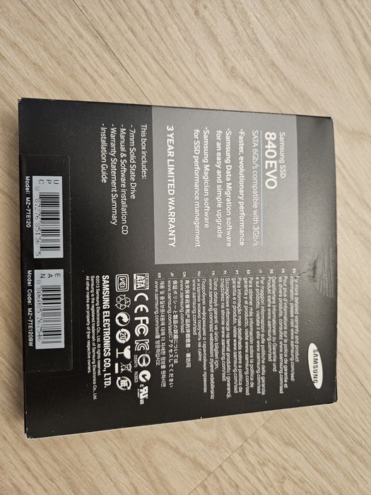 Samsung SSD SATA 850 EVO 250Gb і 840  EVO 120Gb