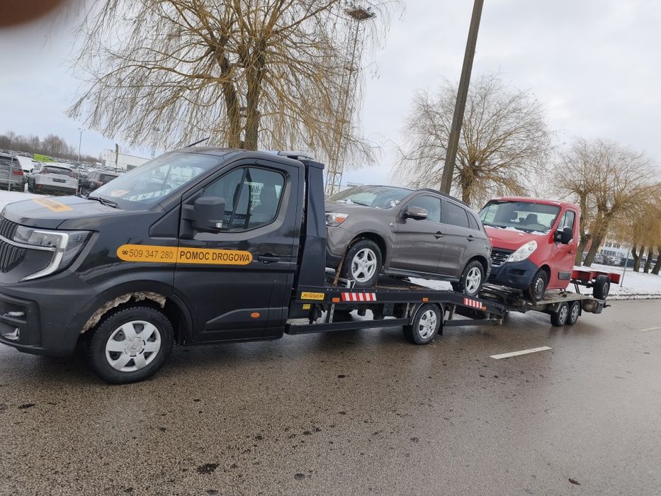 Autolaweta*Przewóz samochodów,osób,sprzętu rolniczego i inne.