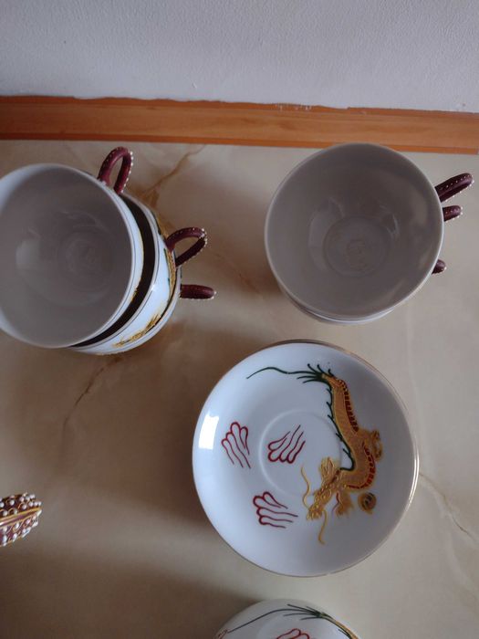 Porcelana chińska japońska zestaw kawowy