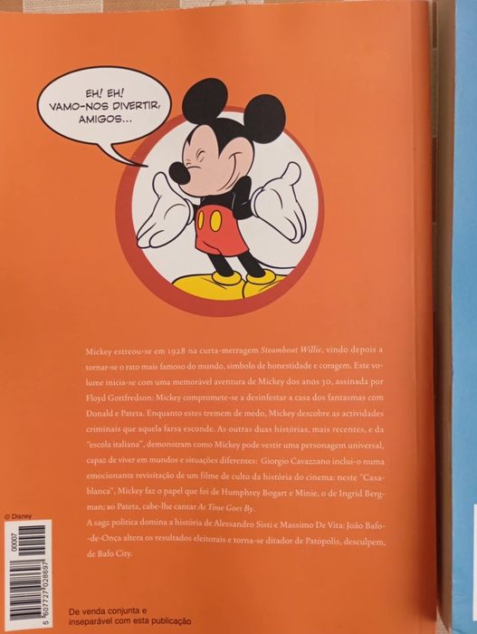 Livros Coleção Os MELHORES da B. D. - Quarteto Fantástico / Mickey