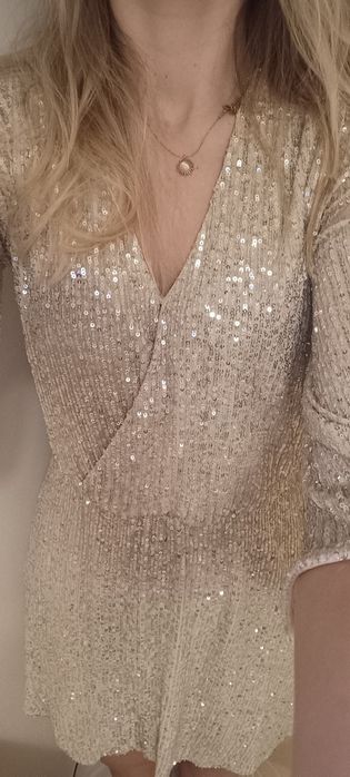 Sukienka cekiny Sylwester