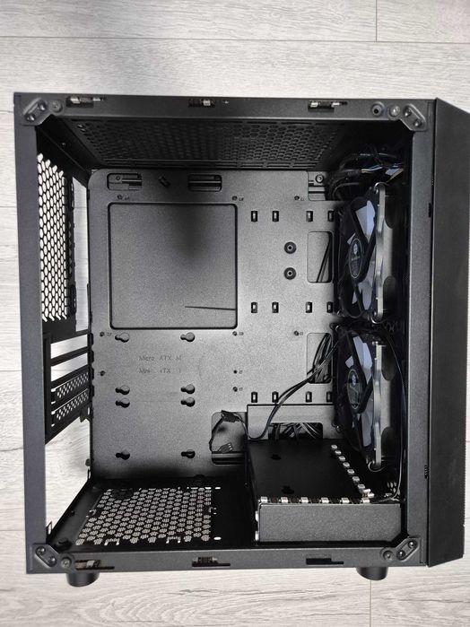 mATX добротний корпус з продувом! SilverStone Precision PS15 (2x120mm FAN RGB)