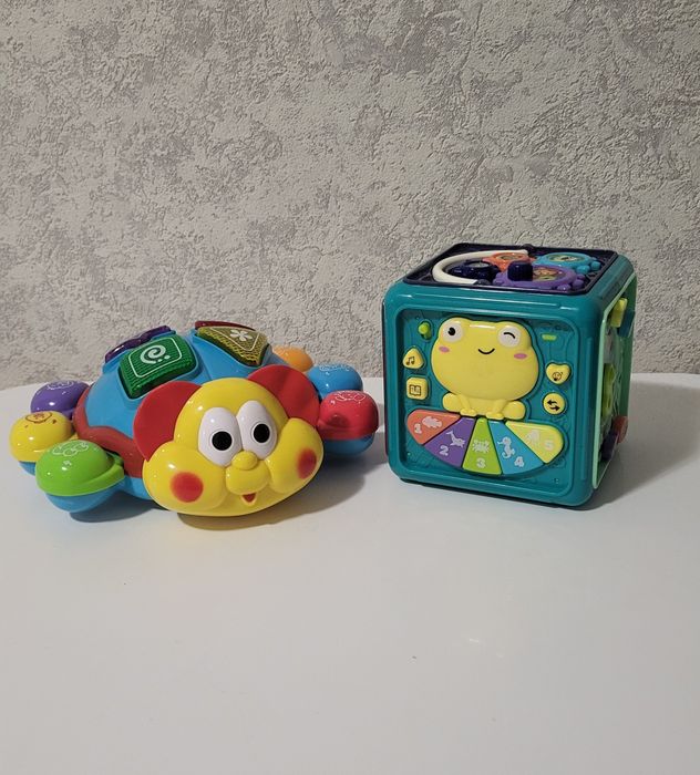 Розвиваюча іграшка Limo Toy Танцюючий жук  українськоюБізікуб Жабеня