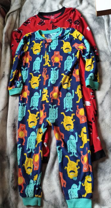 Чоловічок піжама флісова Carter's 5t