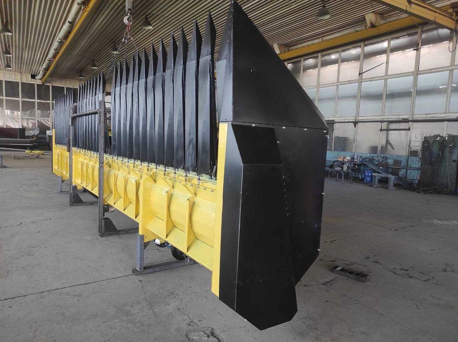 Жатка для уборки подсолнечника. Жатка  соняшникова.