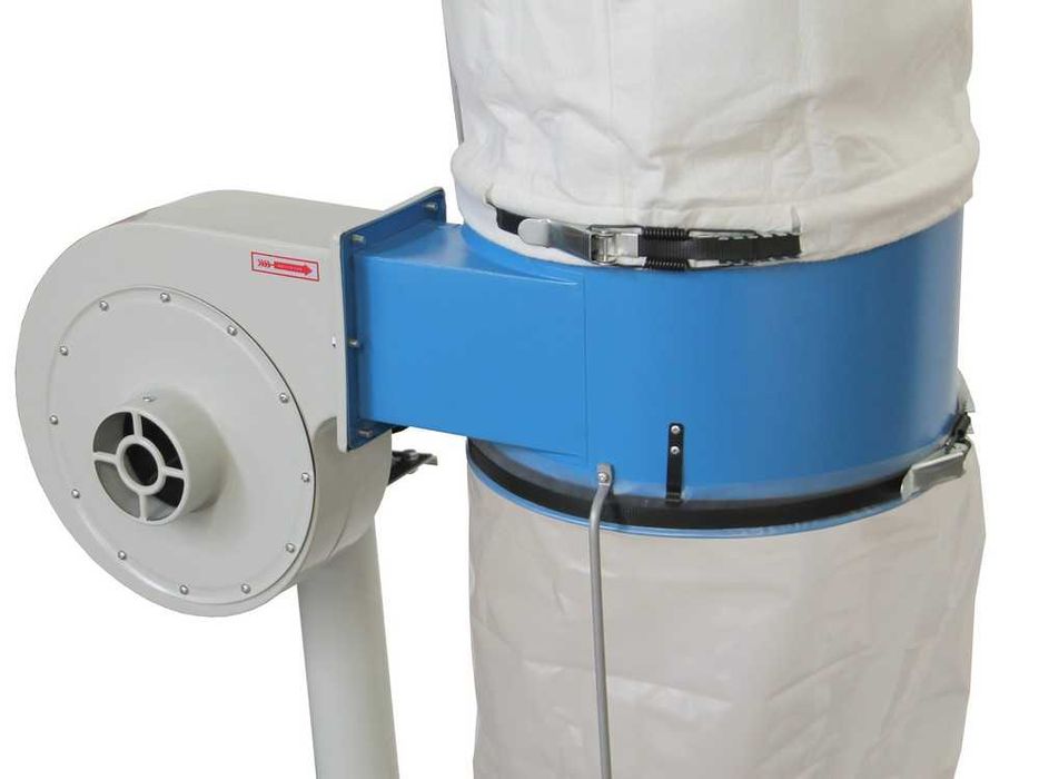 Aspirador de Aparas e Pó de Madeira Potencia: 0,75kW 230V JL20