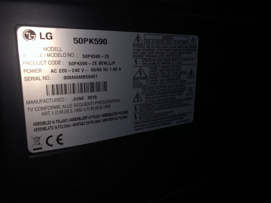 TV LG 50 Polegadas