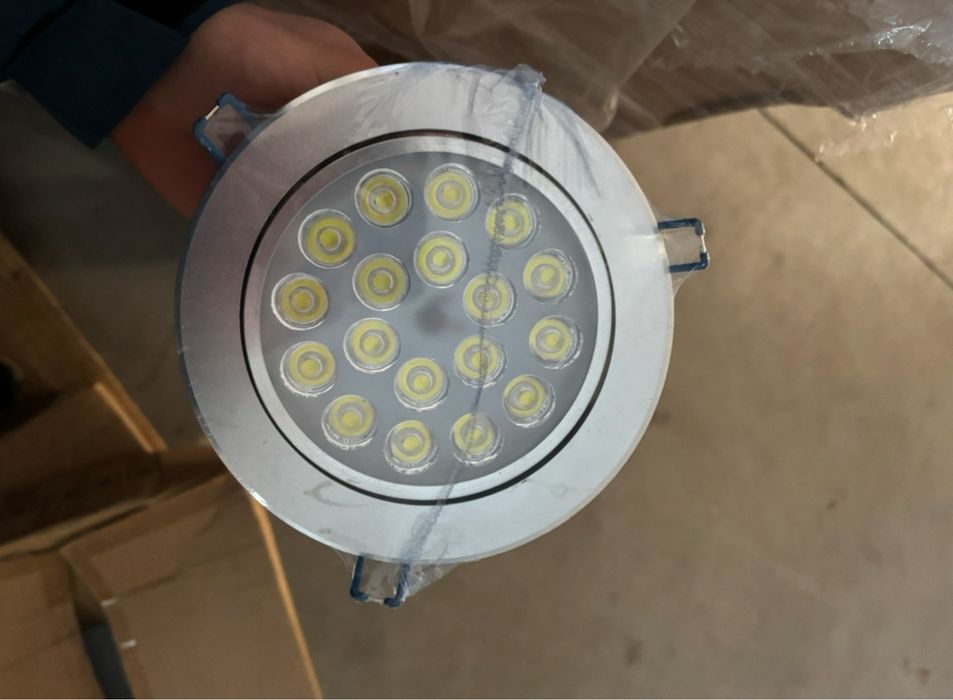 Lampy LED podbitkowe 10szt. Zestaw + 3 gratis, kwadratowe i okrągłe