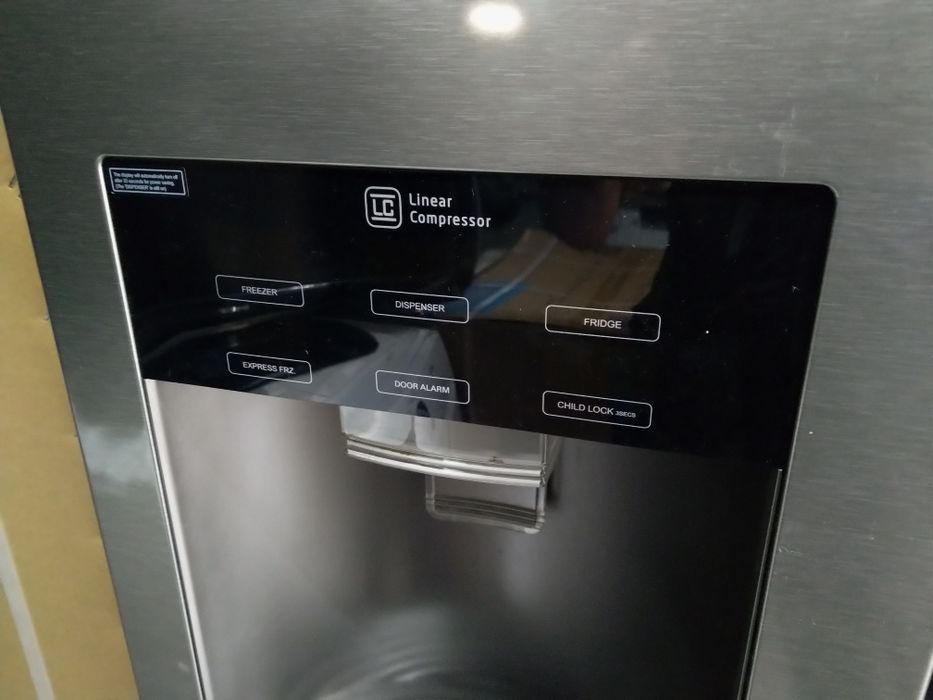 Frigorífico LG, tipo americano.