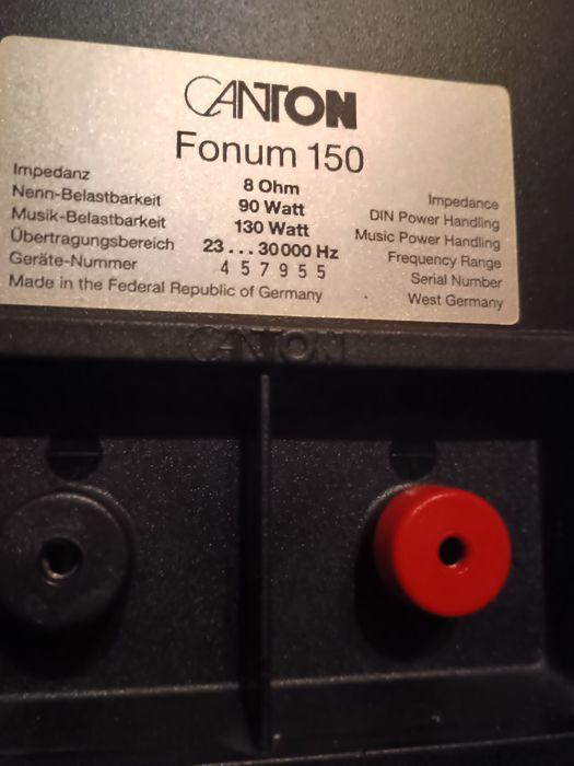 Акустика  Canton Fonum