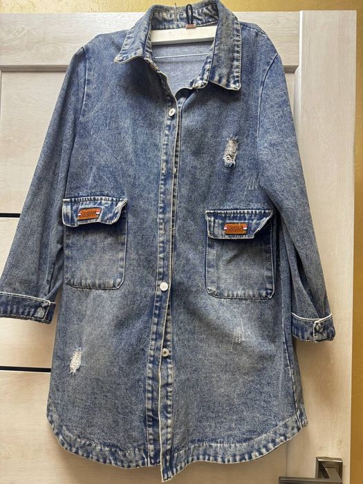 Джинсовий кардиган