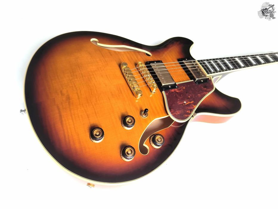 Ibanez AS 93 Flame Maple Semi-hollow '2024 Violin Sunburst