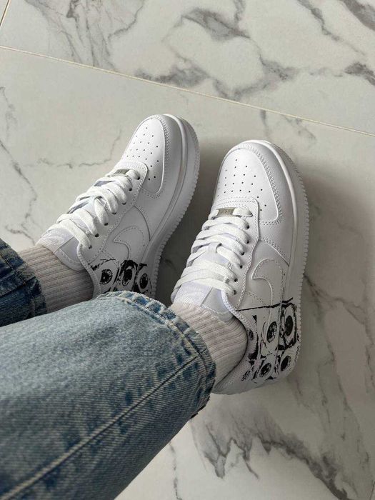 Кросівки Nike Air Force 1 x Comme des Garçons Supreme premium