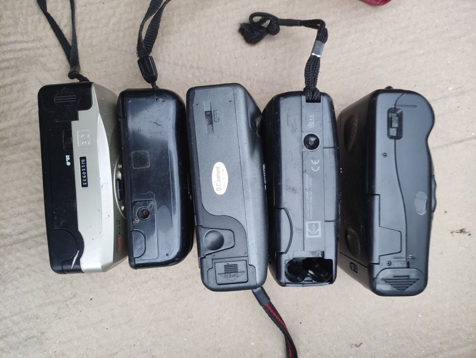 Aparaty fotograficzne na klisze lata 90- 5 szt. CANON, PREMIER i inne