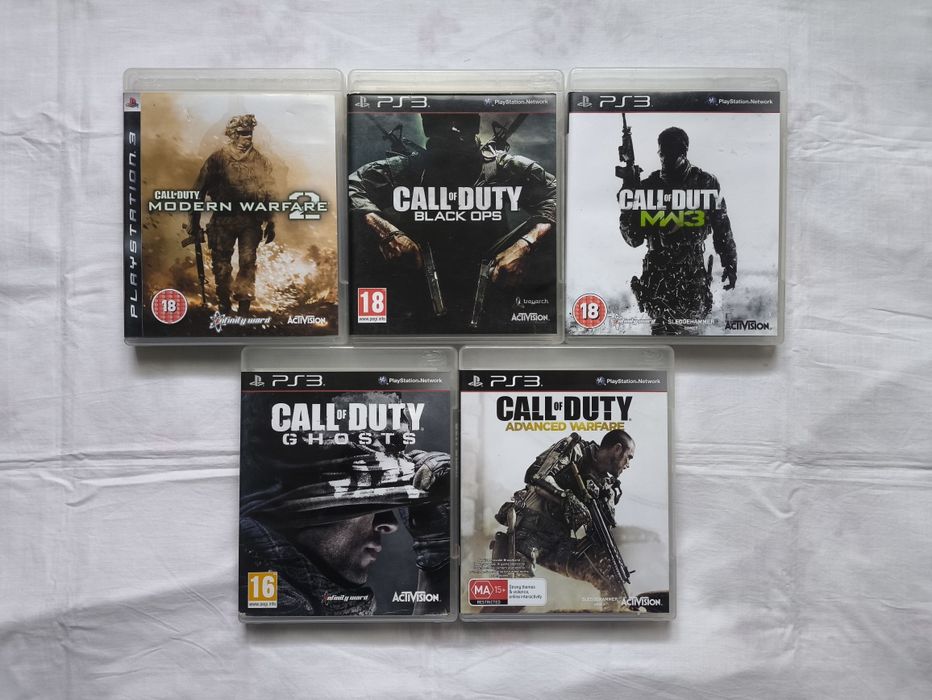 Pack Jogos Call of Duty (PS3)