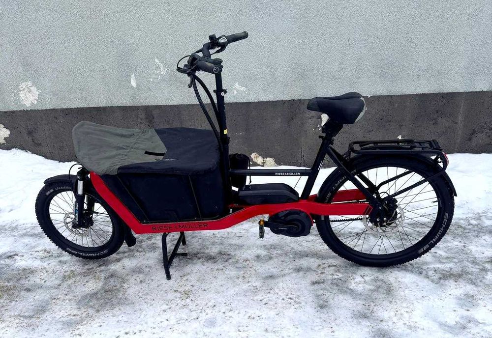 Riese & Muller Cargo rower elektryczny.